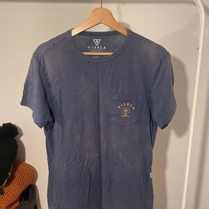 VISSLA Slate Blue Short Sleeve Tee